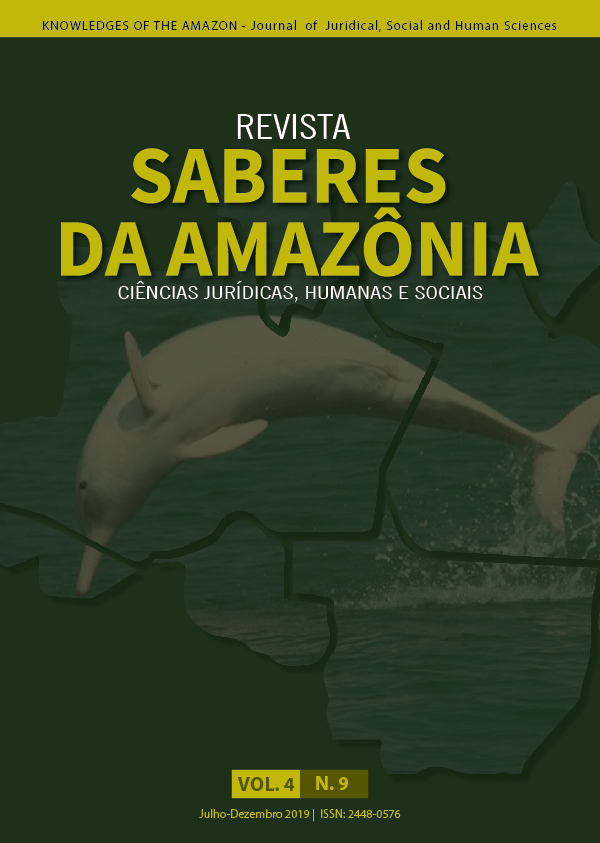 Capa da Revista Saberes da Amazônia